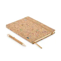 Notebook A5 din plută colorată personalizat