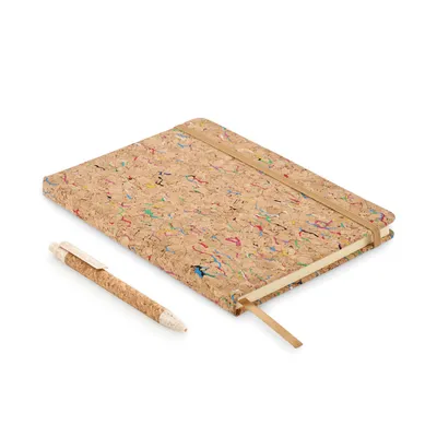 Notebook A5 din plută colorată