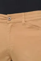 Pantaloni unisex Designed To Work Cotton Stretch Trousers personalizați, pe model
