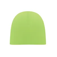 Căciulă unisex din bumbac personalizată, lime
