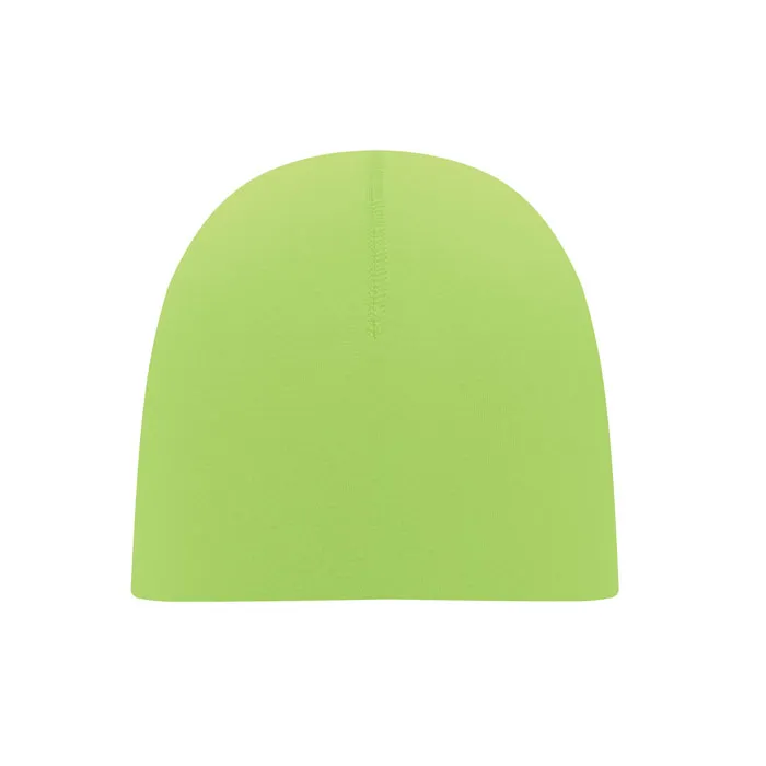 Căciulă unisex din bumbac personalizată, lime