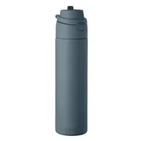 Sticlă cu perete dublu 500 ml personalizată, petrol