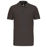 Tricou polo bărbați Kariban Mike Short-sleeved personalizat, gri
