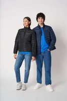 Jachetă bărbați iDeal Basic Padded personalizată, pe model