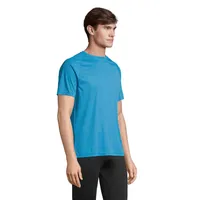 Tricou unisex Sol's Vortex Raglan personalizat, vedere lateral