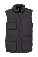 Vestă unisex Designed To Work Quilted Bodywarmer personalizată, gri