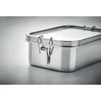 Cutie pt prânz de inox 750ml personalizat, vedere detaliu