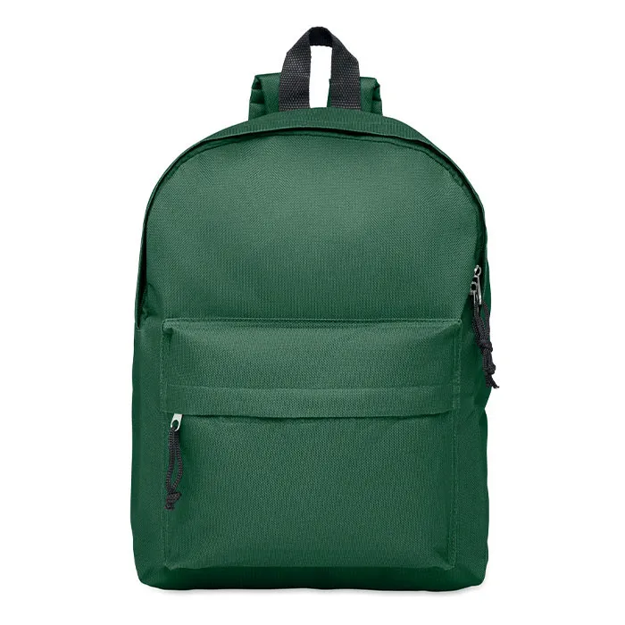 Rucsac cu buzunar exterior personalizat, verde închis