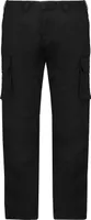 Pantaloni bărbați Kariban Multipocket Trousers personalizați, negru
