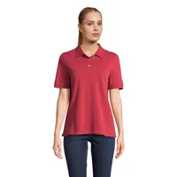 Tricou polo damă Sol's Pacific personalizat, folk red twin