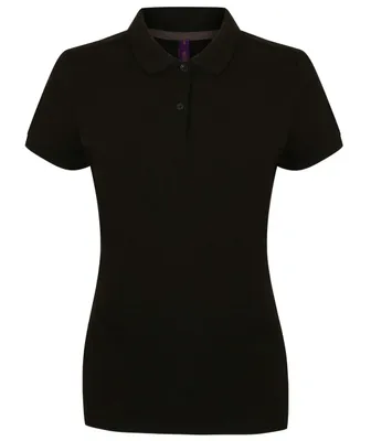 Tricou polo damă Henbury Micro-fine Cotton Pique
