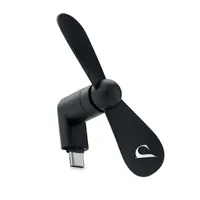 Ventilator USB portabil personalizat, vedere zona de personalizare