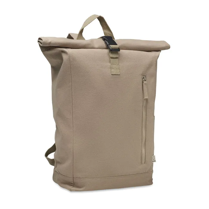 Rucsac Rolltop 390 gr/m² personalizat, kaki