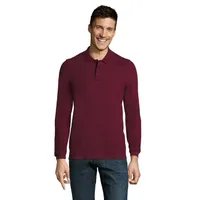 Tricou polo bărbați Sol's Winter II 210 personalizat, burgundy