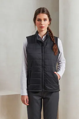 Vestă damă Premier Recyclight Padded Gilet personalizată
