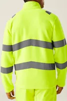 Jachetă polar bărbați Regatta Hi-vis Pro Contract Thor Fleece personalizată, pe model