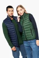 Jachetă damă Kariban Lightweight Sleeveless Fake Down personalizată, pe model