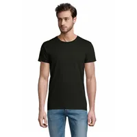 PIONEER MEN tricou 175g personalizat, deep black
