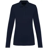 Tricou polo damă Kariban Premium Supima® personalizat, albastru