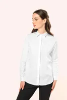 Cămașă damă Kariban Premium Twill personalizată, pe model