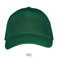 Șapcă SOL'S Long Beach 5 Panel personalizată, verde