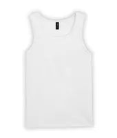 Tricou bărbați Gildan Softstyle™ Adult Tank Top personalizat, alb