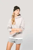 Hanorac unisex Kariban Oversized Fleece personalizat, pe model