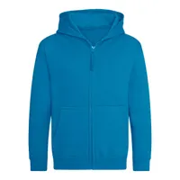 Bluză copii Just Hoods Zoodie personalizată, albastru