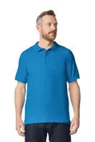 Tricou polo unisex Gildan Premium Cotton® Adult Double Piqué personalizat, pe model