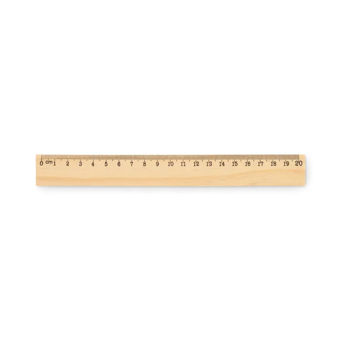 Riglă din lemn 20cm personalizată
