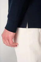 Tricou polo bărbați iDeal Basic Pique Long-sleeves personalizat, pe model