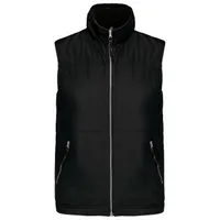 Vestă bărbați Kariban Messenger Bodywarmer personalizată, negru