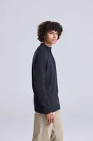 Bluză unisex Ecologie Wakhan 1/4 Zip Sustainable Sweater personalizată, pe model