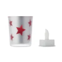 Lumânare tealight LED personalizat, vedere spate