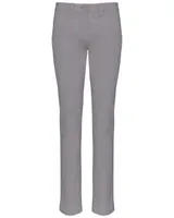 Pantaloni damă Kariban Chino Trousers personalizați, gri