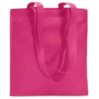 Sacoşă neţesută de cumpărături personalizată, fucsia