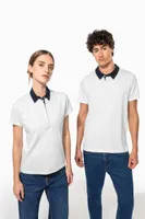 Tricou polo damă Kariban Two-tone Jersey personalizat, pe model