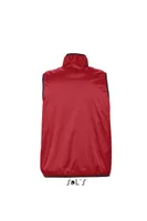 Vestă unisex SOL'S Winner Contrasted Reversible Bodywarmer personalizată, roșu
