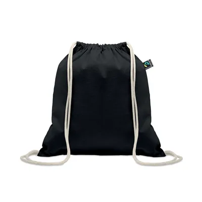 Rucsac cu șnur Fairtrade 180gr personalizat