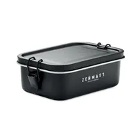 Cutie pt prânz de inox 750ml personalizat, vedere zona de personalizare