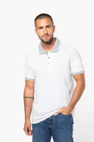 Tricou polo bărbați Kariban Two-tone Piqué personalizat, pe model