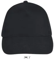 Șapcă SOL'S Sunny Five Panel personalizată, negru