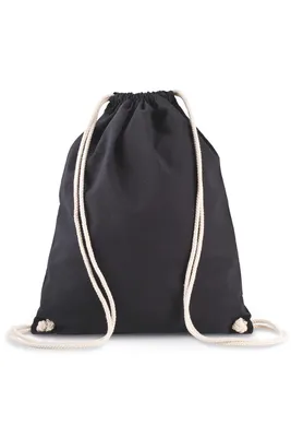 Rucsac Kimood Organic Cotton Backpack With Drawstring Carry Handles