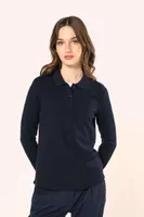 Tricou polo damă Kariban Premium Supima® personalizat, pe model