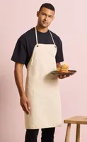 Șorț Premier Artisan S Choice Double Pocket Canvas personalizat, pe model