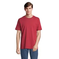 Tricou LEGEND Organic 175g personalizat, folk red twin