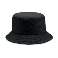 Pălărie Clop Din Hârtie Paie personalizat, negru