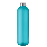 Sticlă RPET 1000ml personalizată, albastru transparent