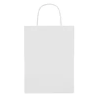 Pungă medie 150 gr/m² personalizată, alb