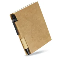 Bloc notițe cu mini pix personalizat